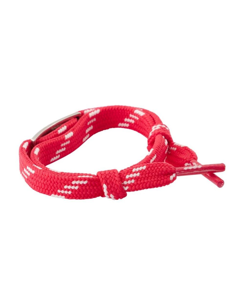 Balenciaga Red Cargo Bracelet