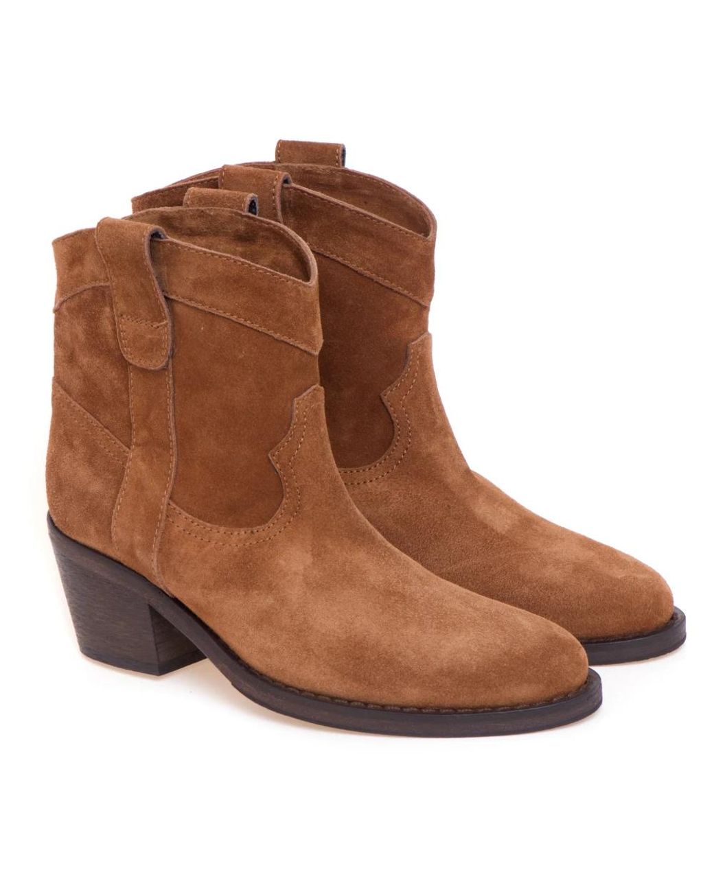 Via Roma 15 Brown Cowboy & Biker Boots