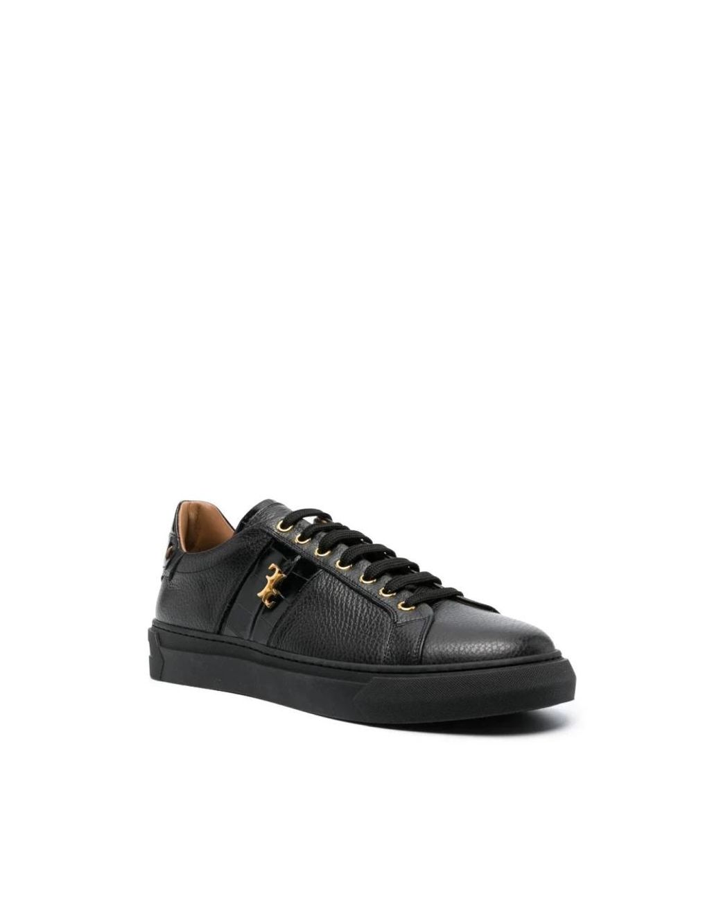 Billionaire Black Sneakers for men