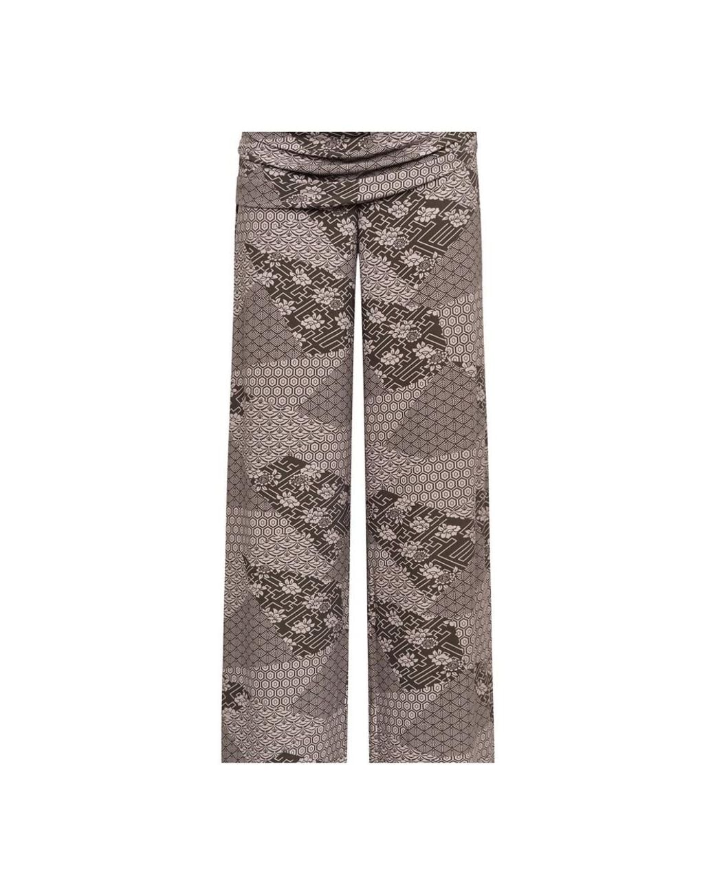 Maliparmi Brown Wide Trousers