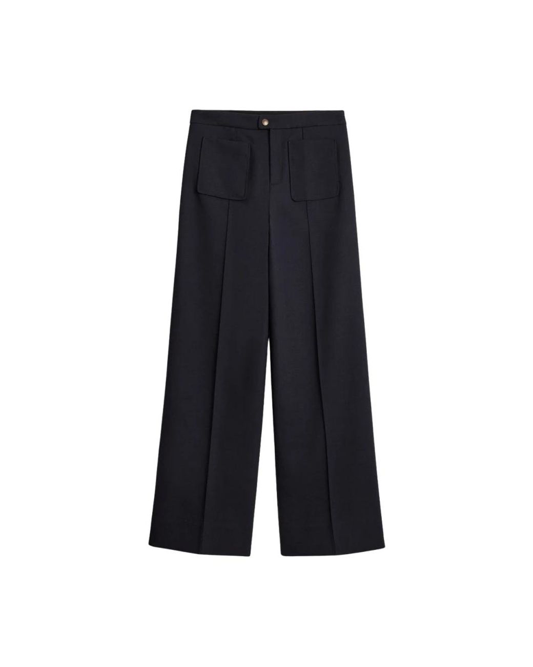 Soeur Black Wide Trousers