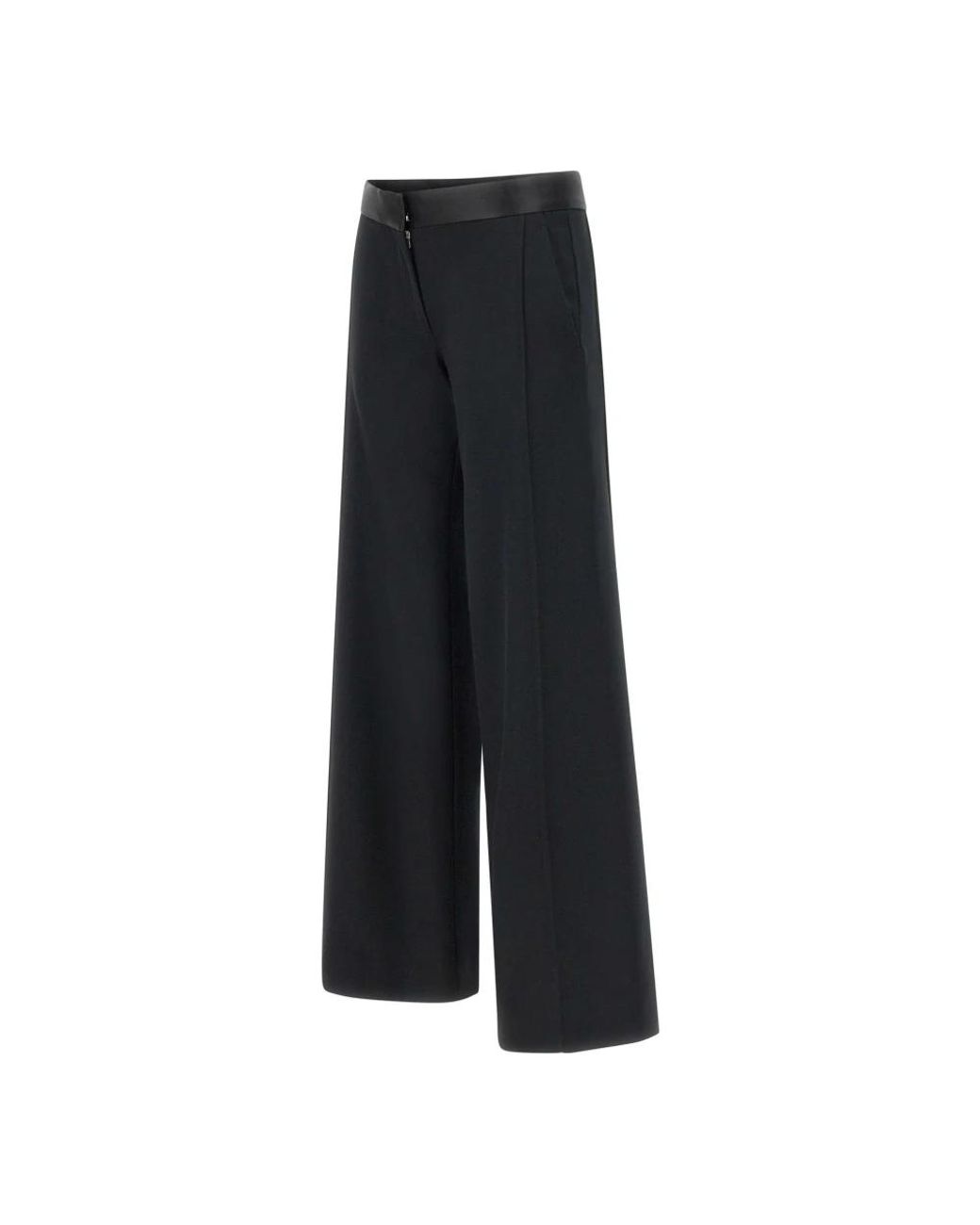 Victoria Beckham Blue Wide Trousers
