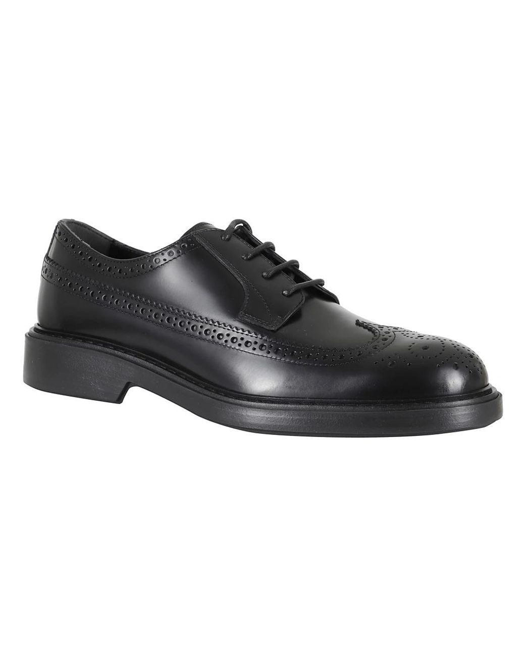 Hogan Black Dress Shoes for men