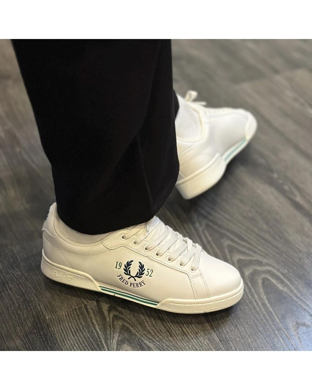Fred Perry White Sneakers for men