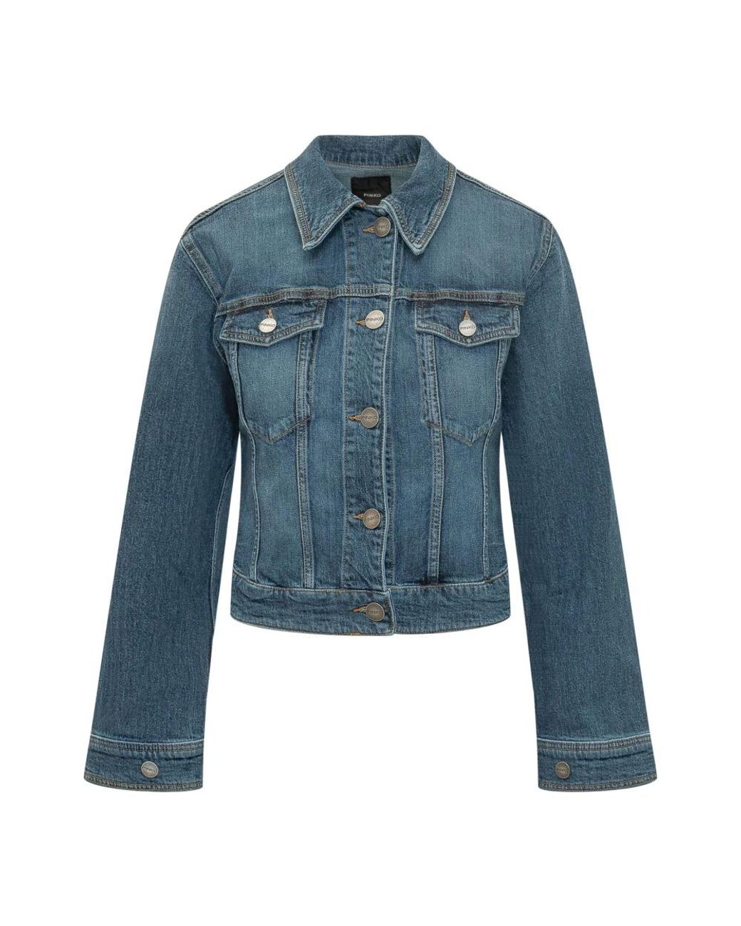 Pinko Blue Denim Jackets