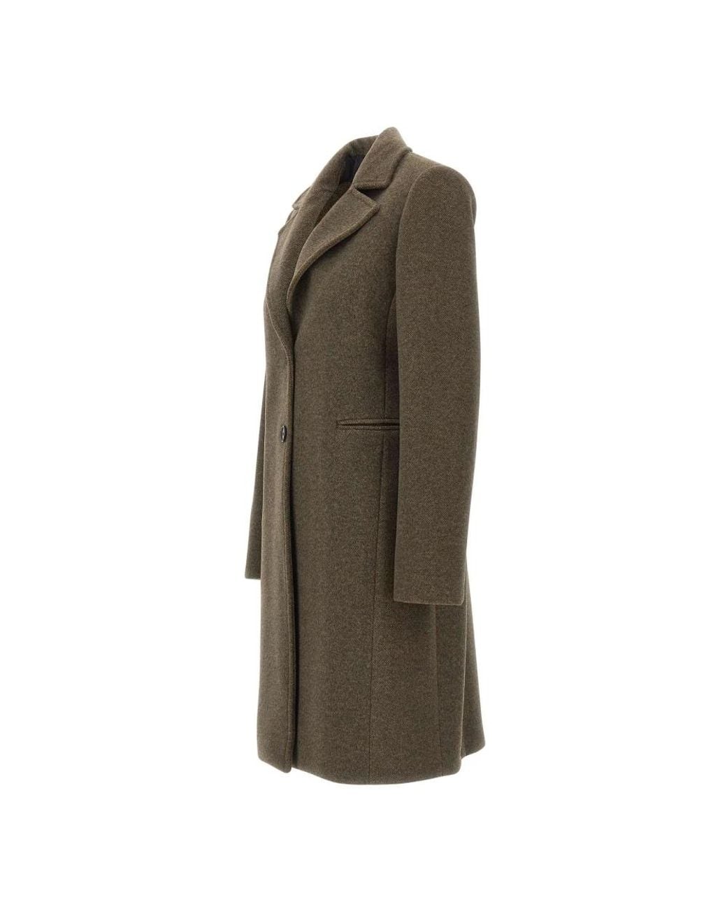 Kaos Green Single-Breasted Coats