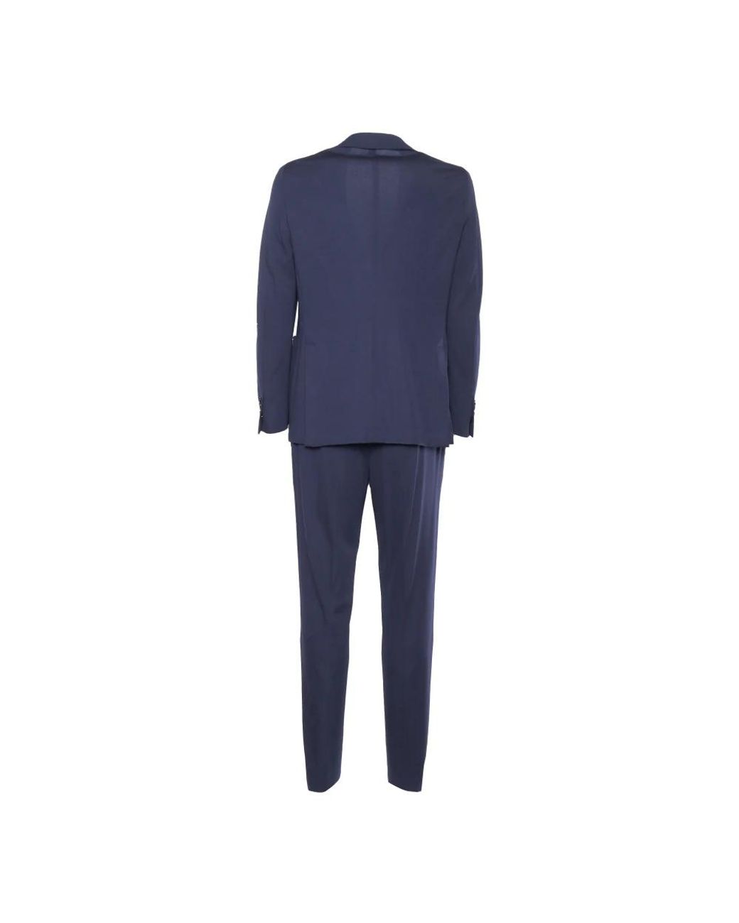 BRERAS Milano Blue Single Breasted Suits for men