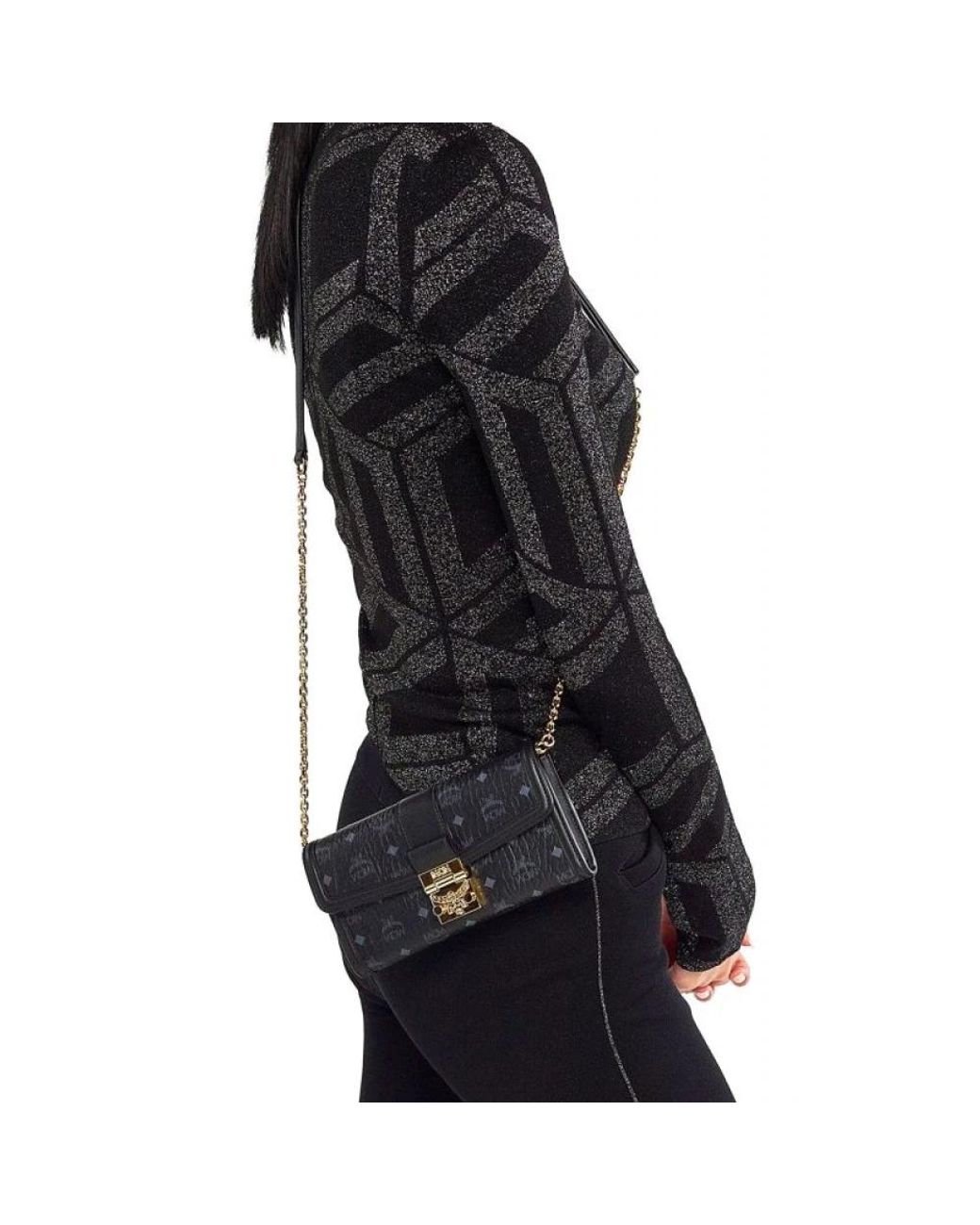 MCM Black Cross Body Bags