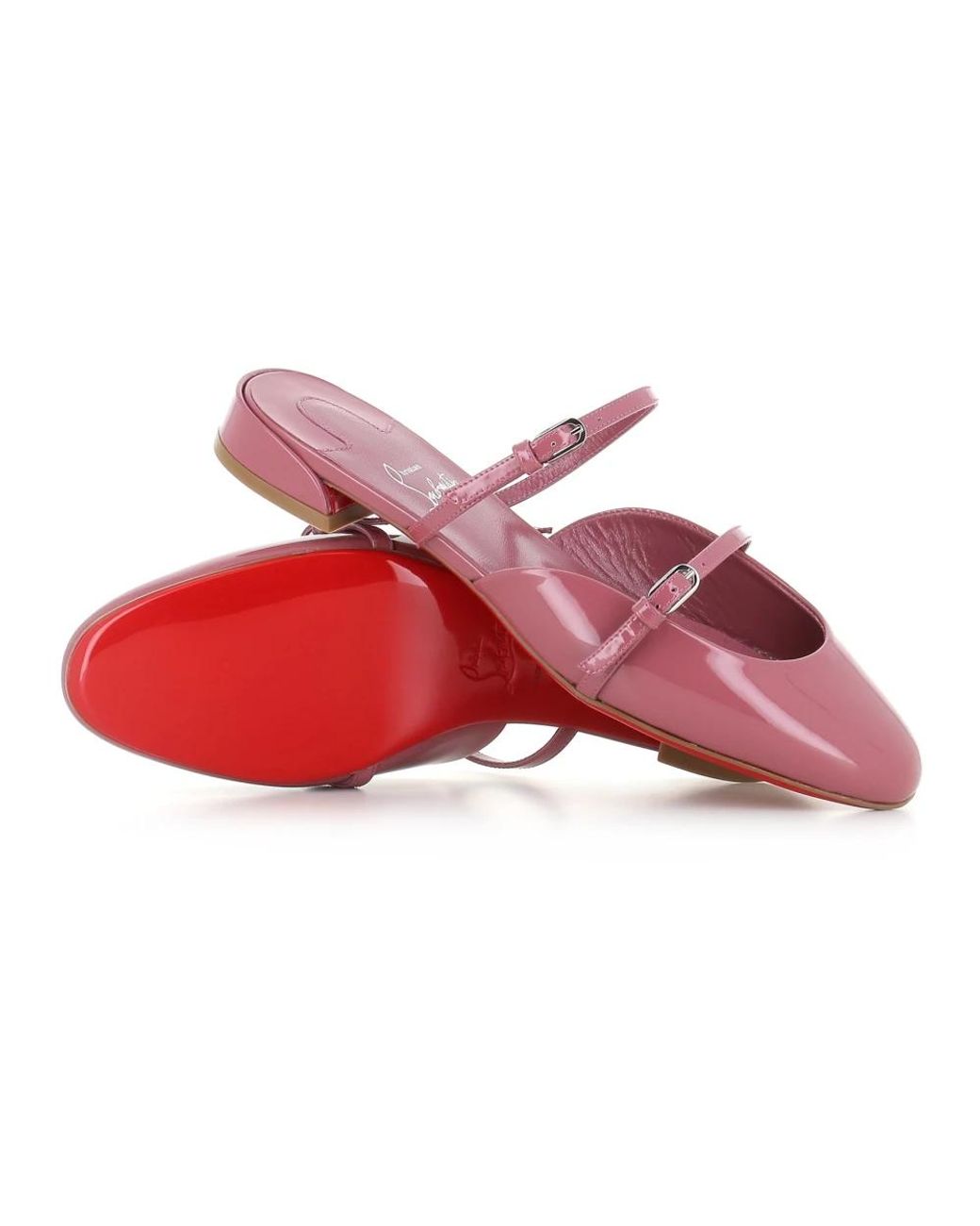 Christian Louboutin Pink Mules