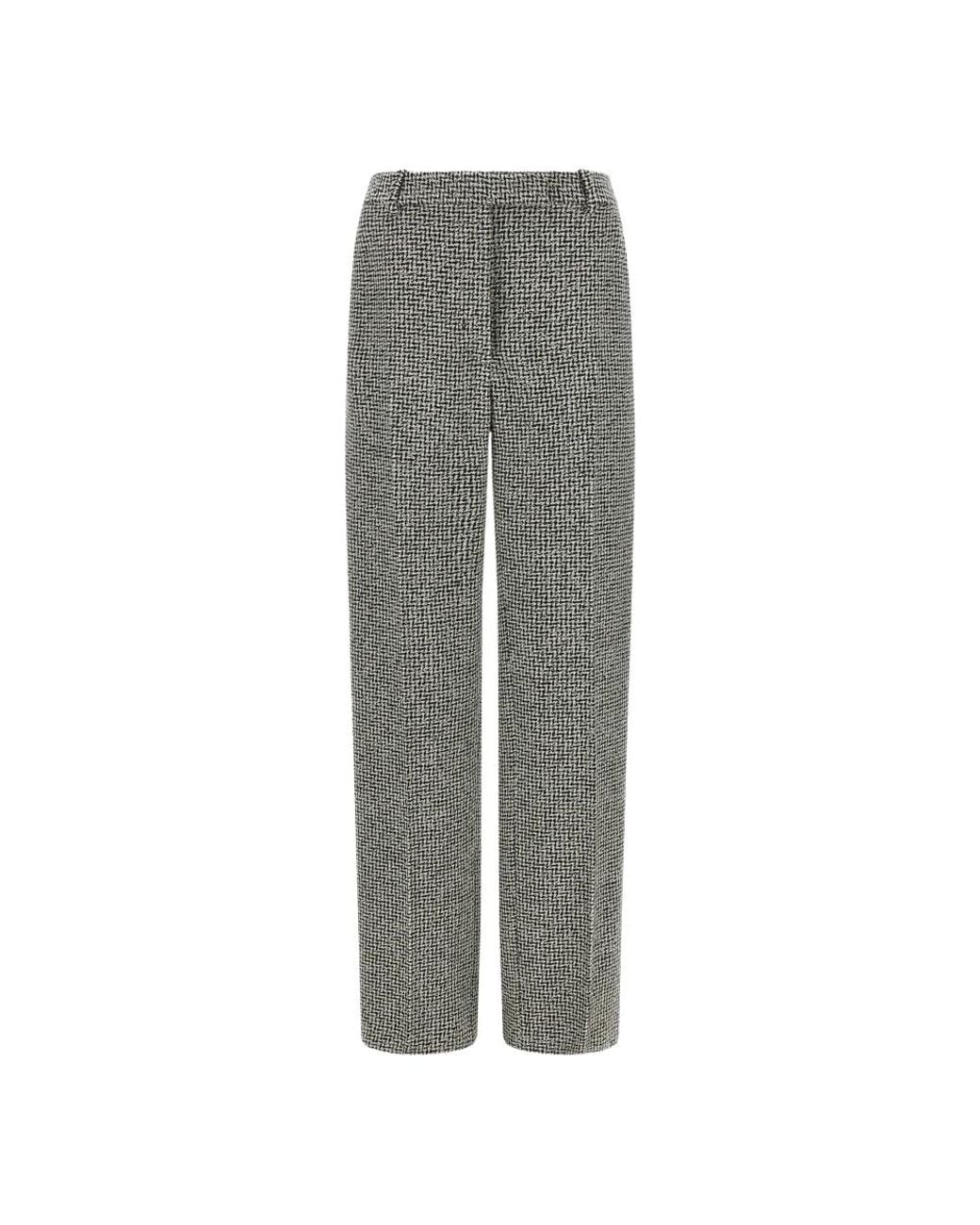 Tom Ford Gray Straight Trousers