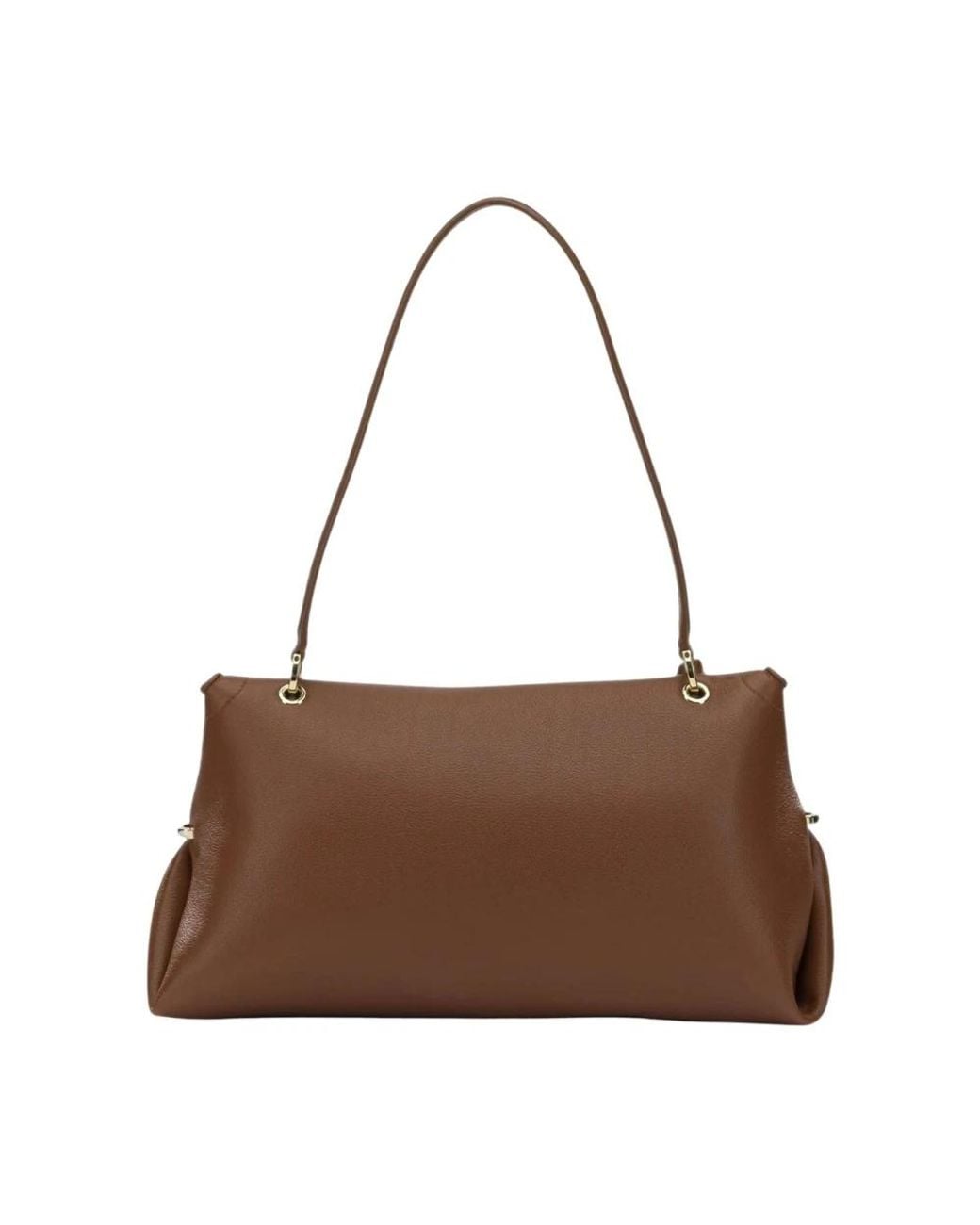 Ferragamo Brown Shoulder Bags