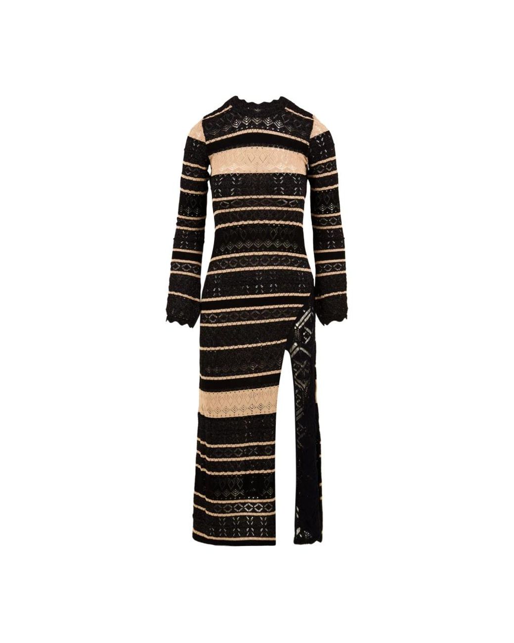 Akep Black Knitted Dresses