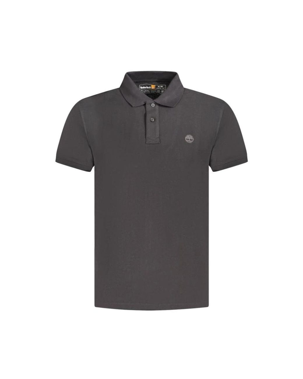 Timberland Tops ,Zwart ,Katoen Klassiek Zwart Katoenen Poloshirt in het Black voor heren