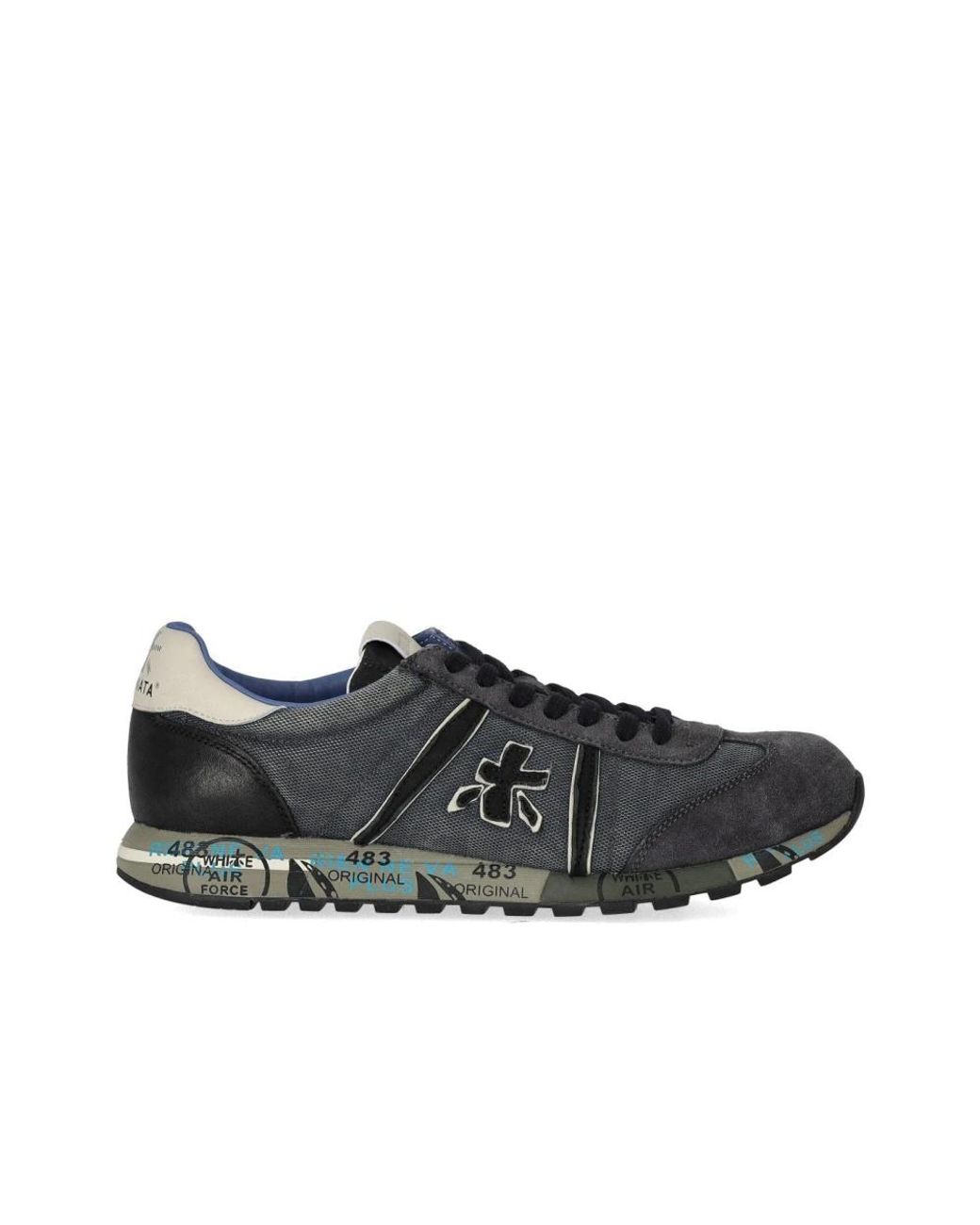 Premiata Black Lucy 7770 Sneaker for men