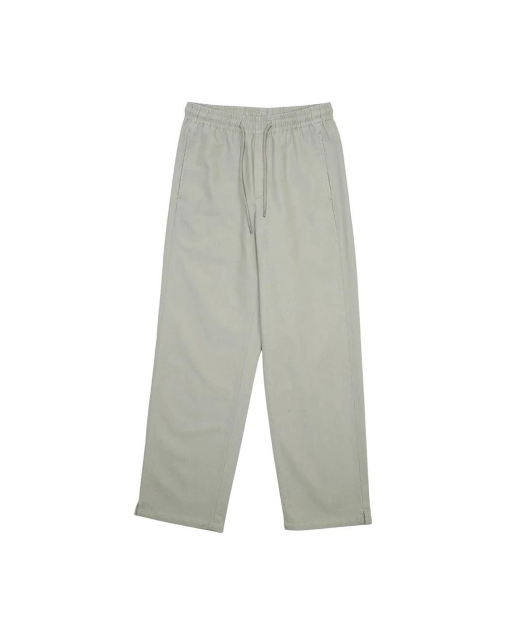 A.P.C. Gray Straight Trousers for men