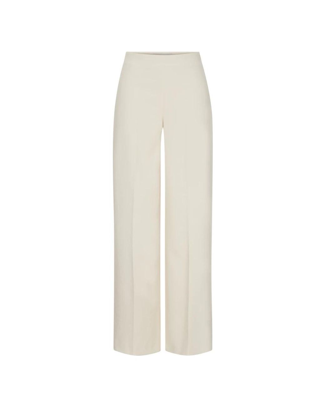 Drykorn White Straight Trousers