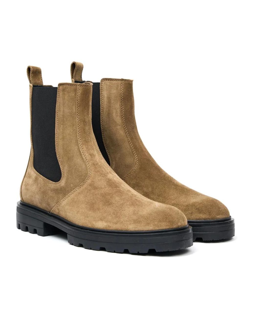 Hogan Brown Chelsea Boots for men