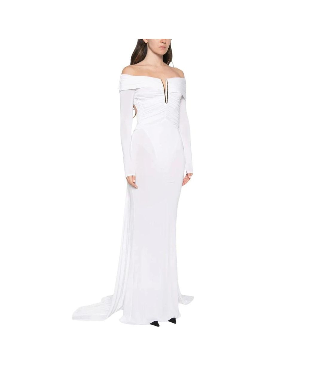Elisabetta Franchi White Gowns