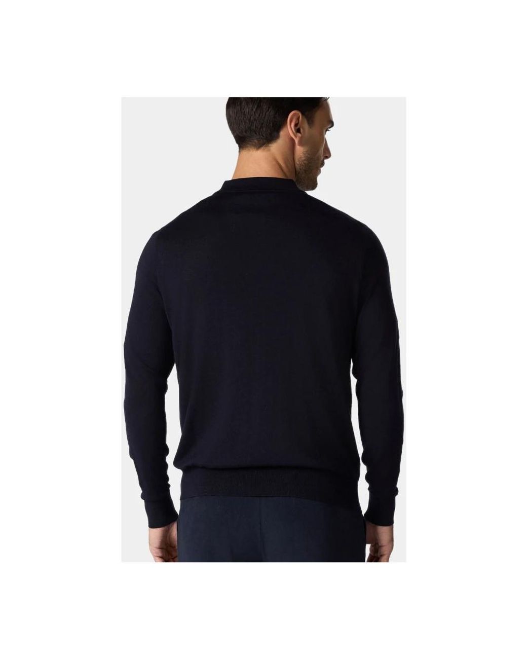 Brooks Brothers Blue Round-Neck Knitwear for men