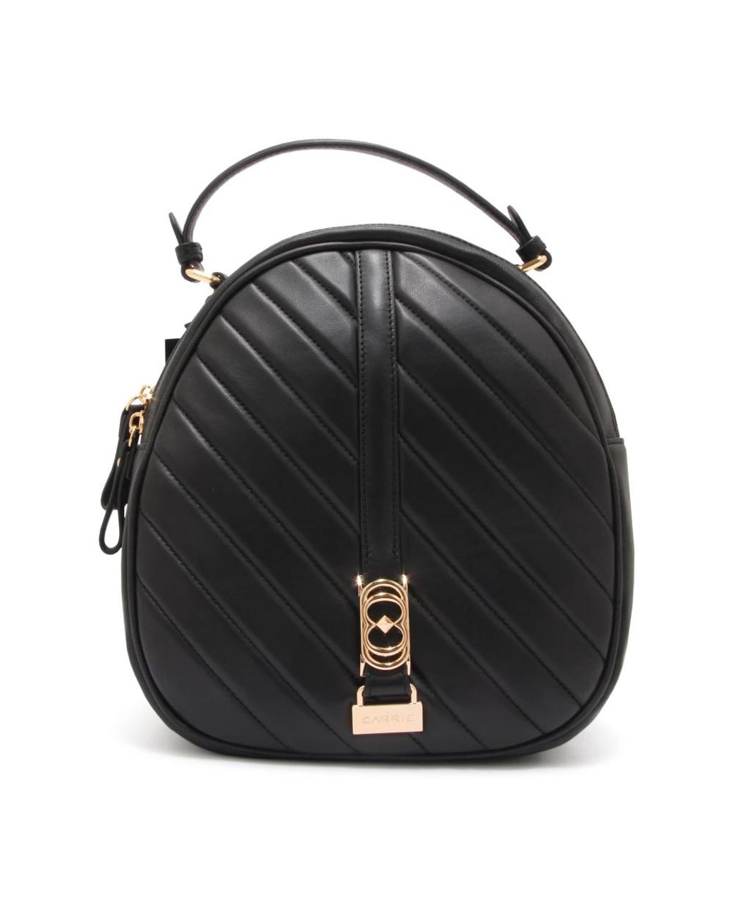 La Carrie Black Shopping Bags