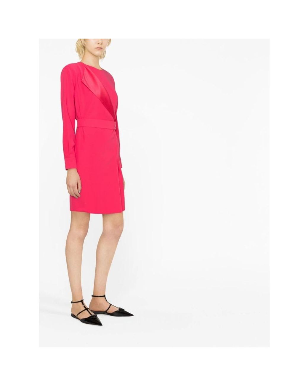 Emporio Armani Pink Short Dresses