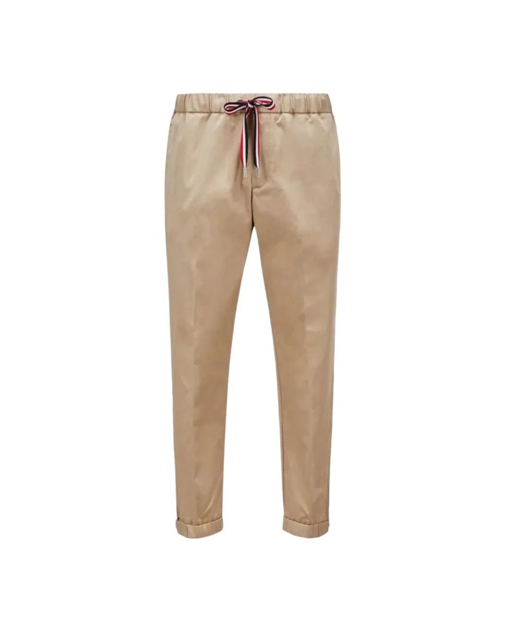 Moncler Gabardine Joggingbroek in het Natural voor heren