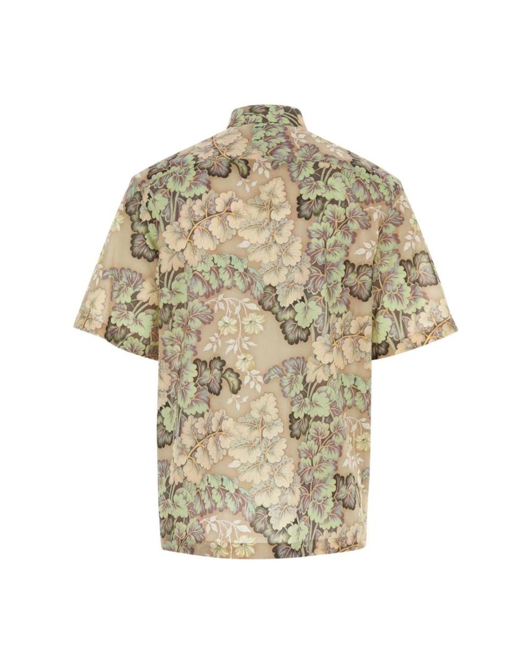 Etro Natural Short Sleeve Shirts for men