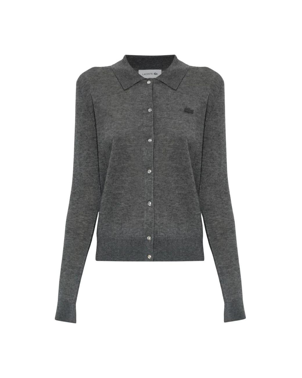 Cardigans Lacoste de color Gray