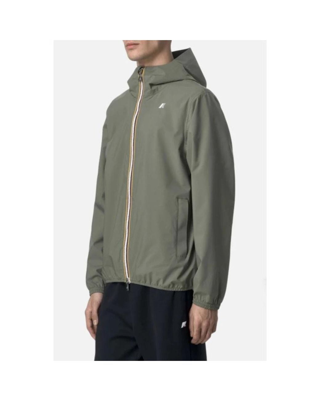 K-Way Gray Light Jackets for men