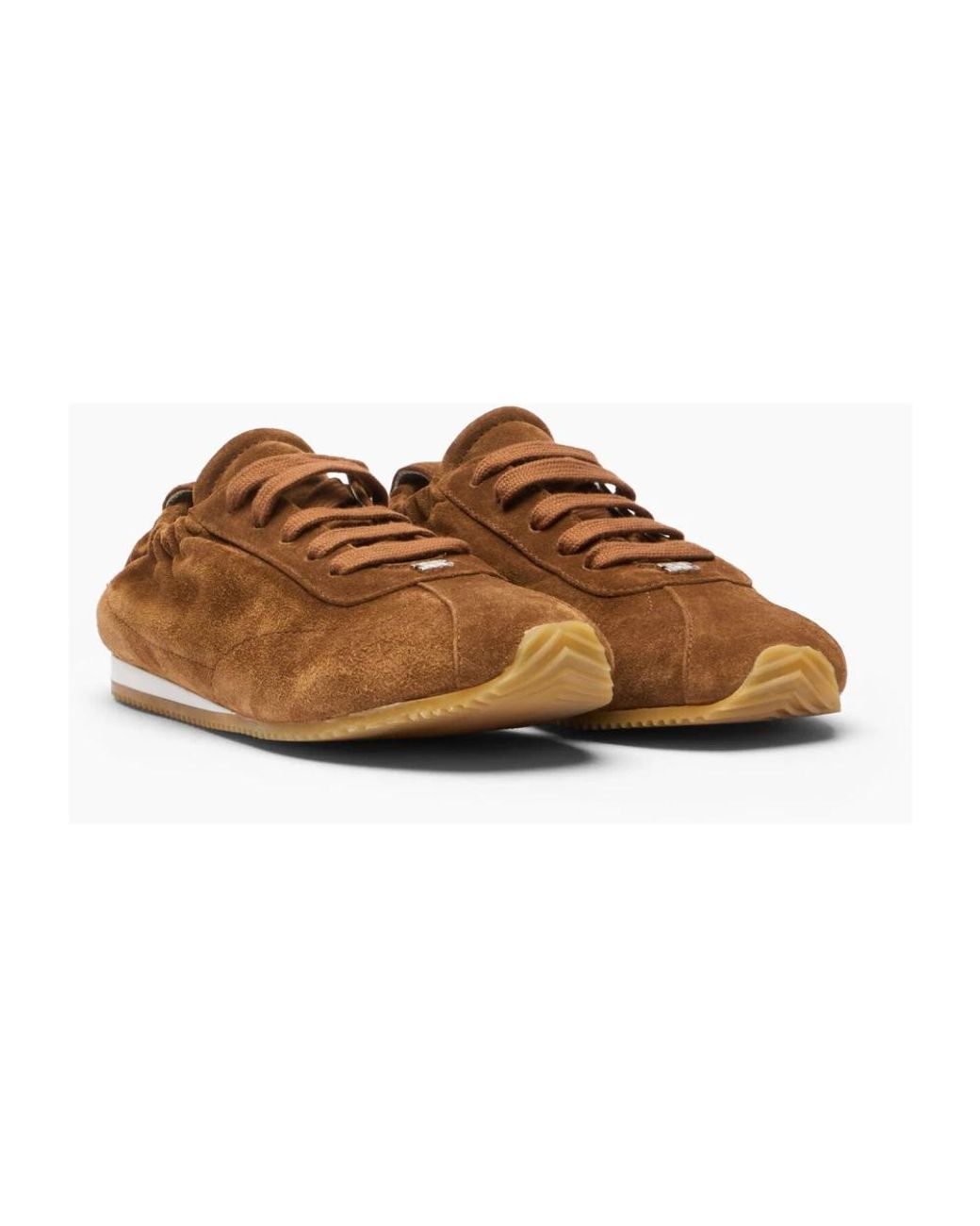Casadei Brown Rythm Suede Sneaker