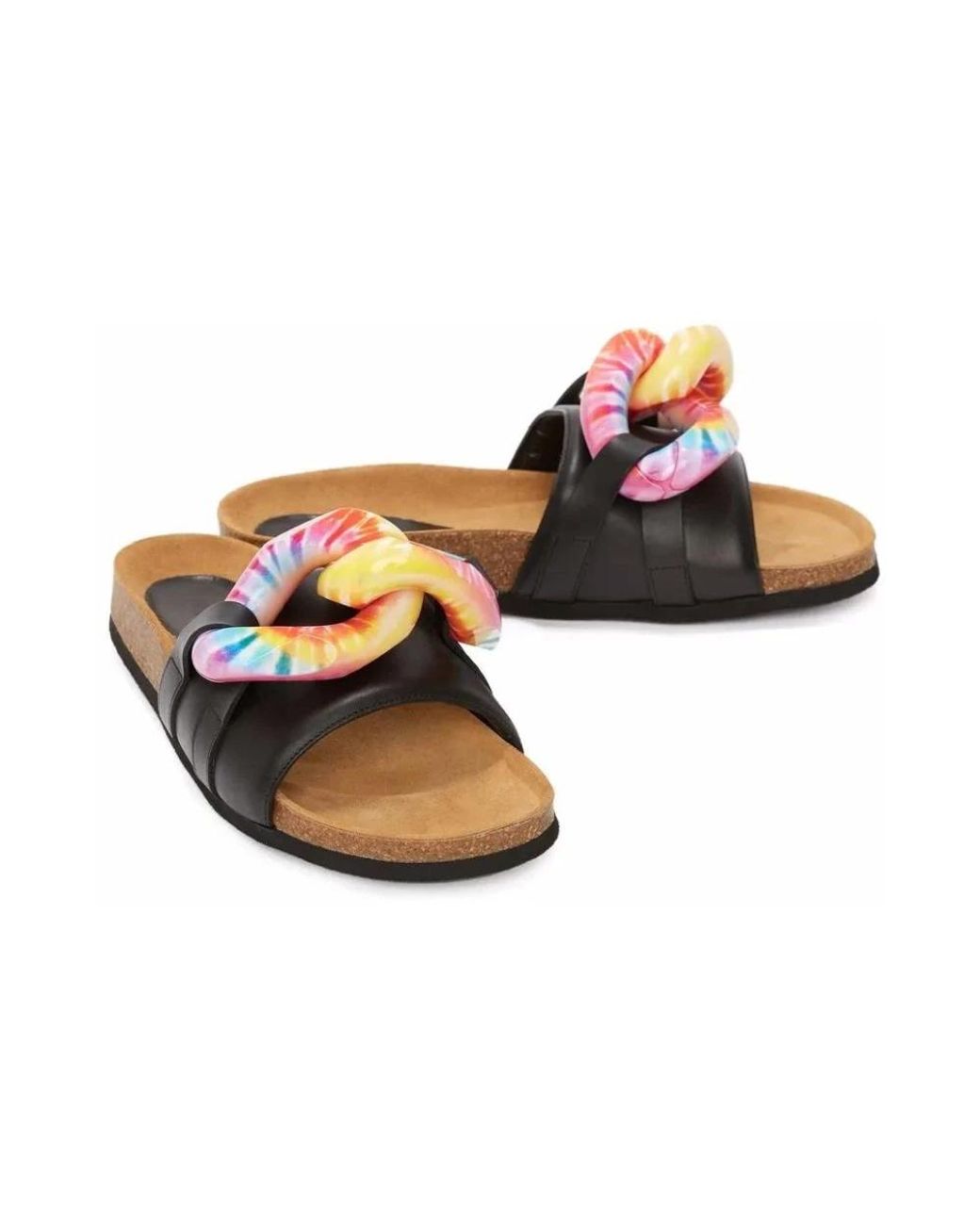 J.W. Anderson Black Chain Slides