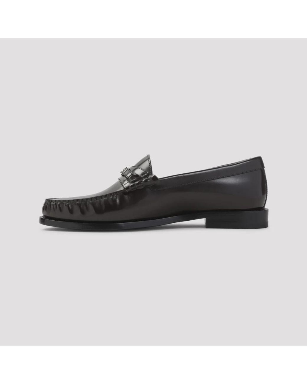 Céline Black Triomphe 15 Loafer for men