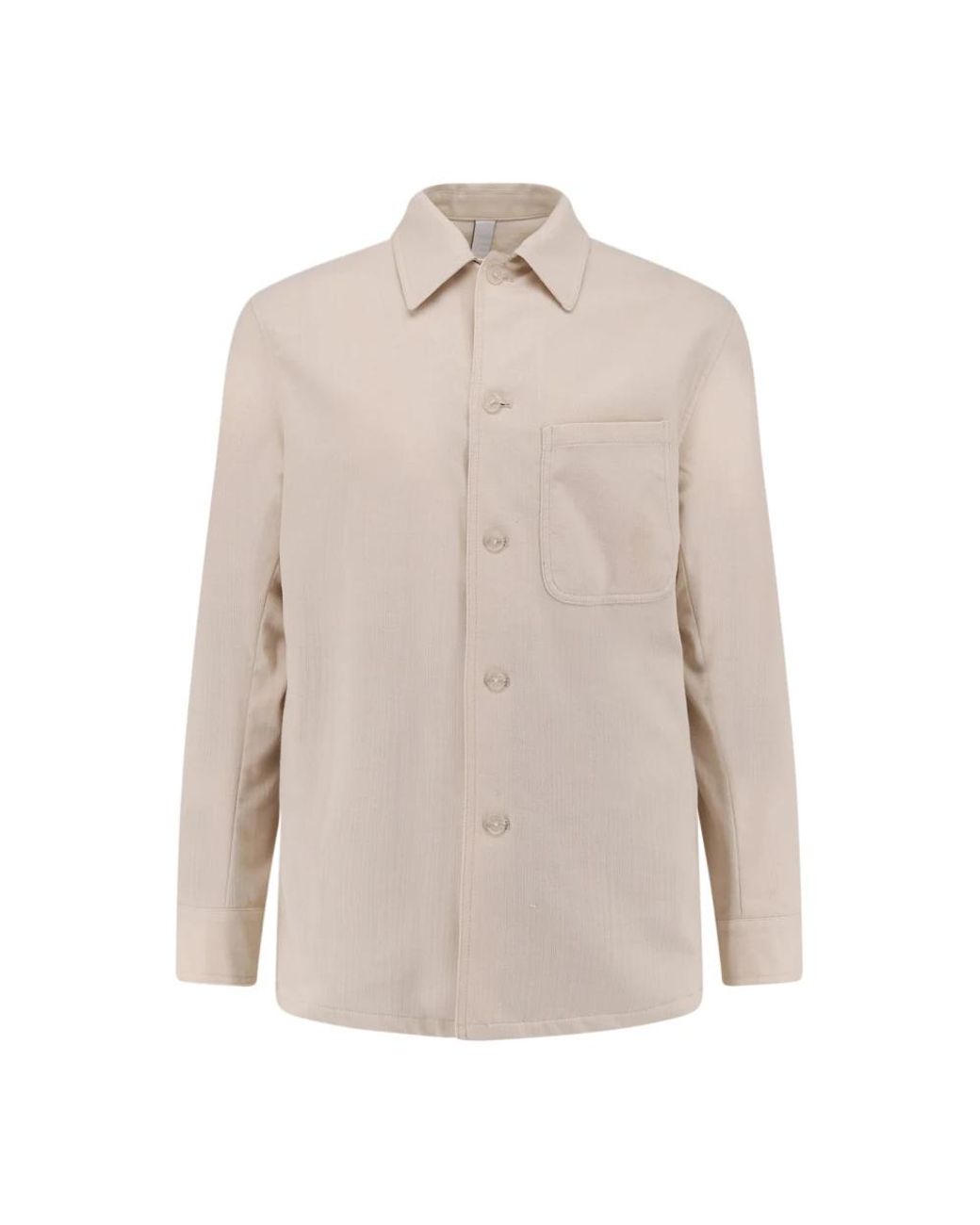 Hevò Bari Shirt Jacket in het Natural voor heren
