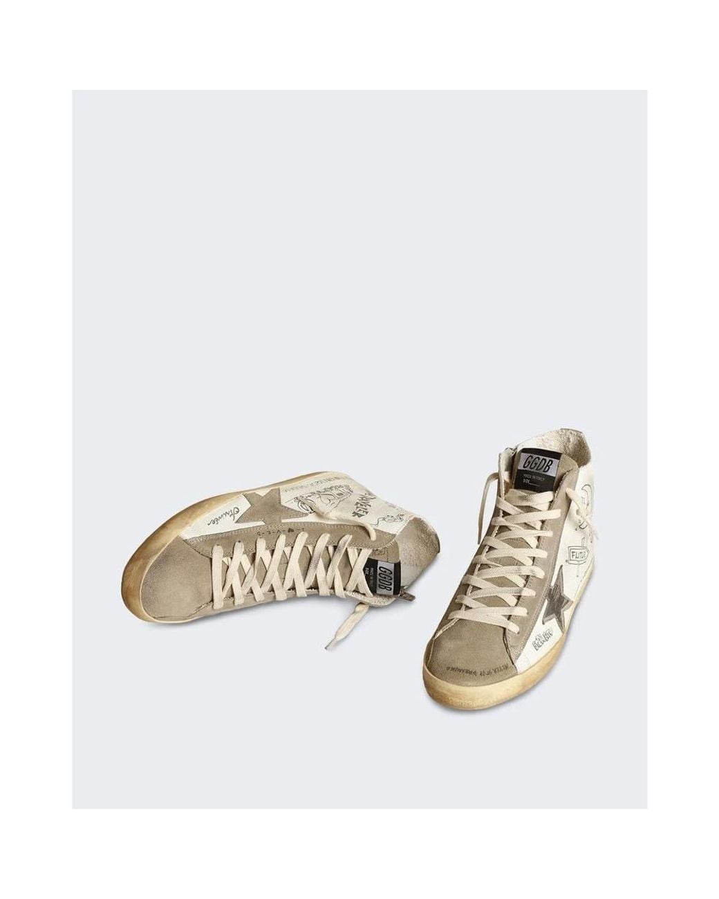 Golden Goose Deluxe Brand Natural Sneakers