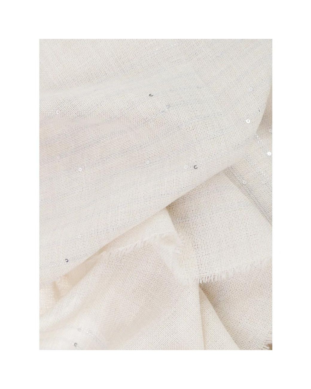 Peserico White Scarves