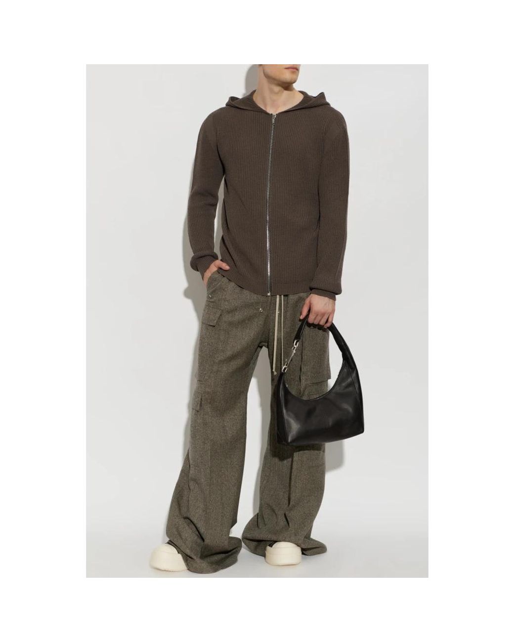 Cardigans Rick Owens de hombre de color Brown