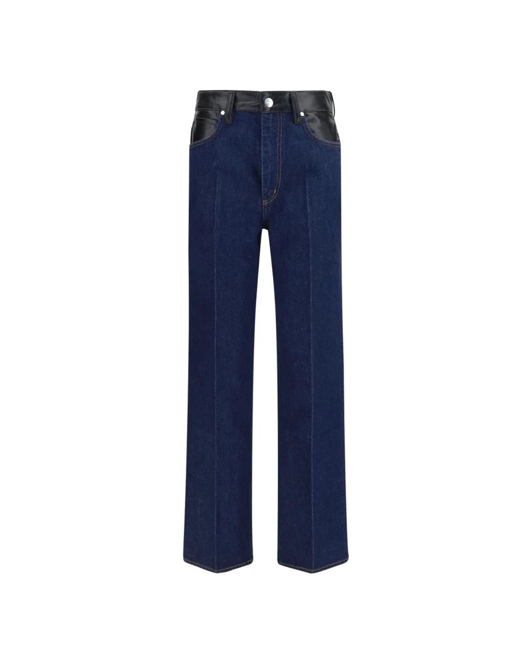 Agolde Blue Wide Jeans