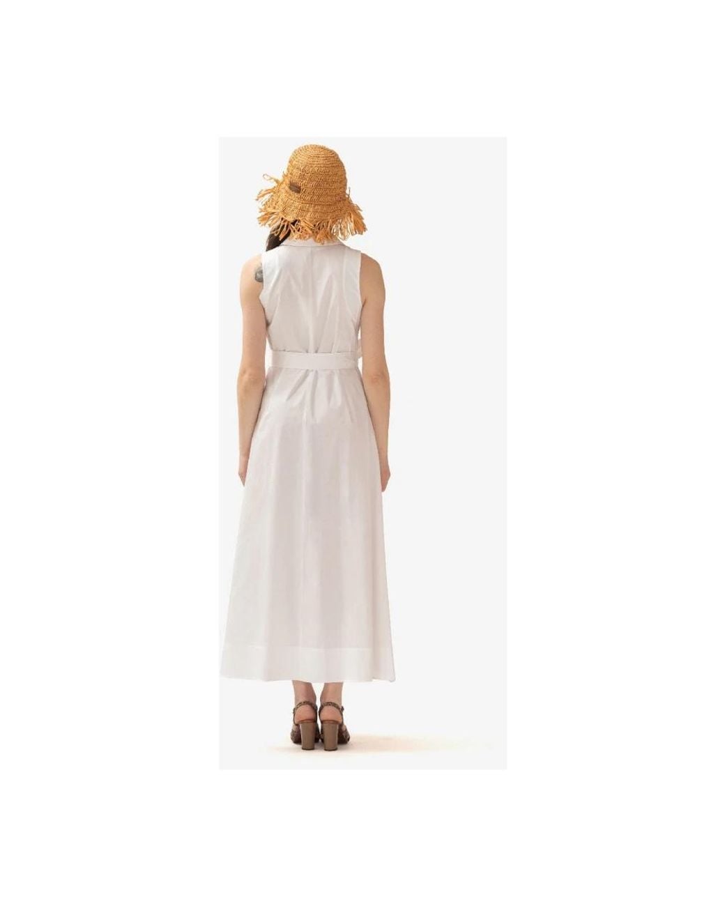 P.A.R.O.S.H. White Shirt Dresses