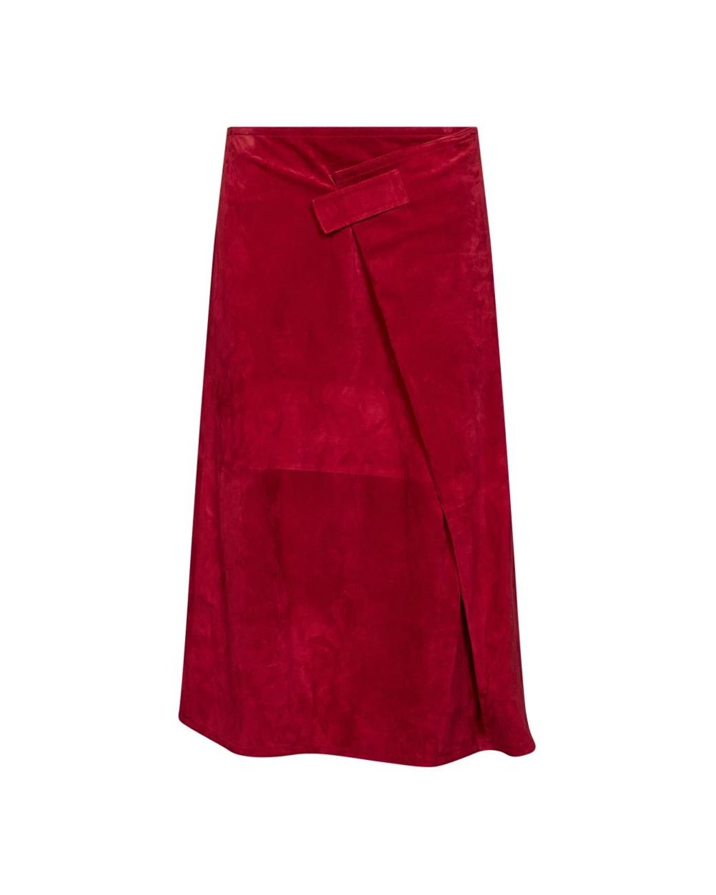Bottega Veneta Red Midi Skirts