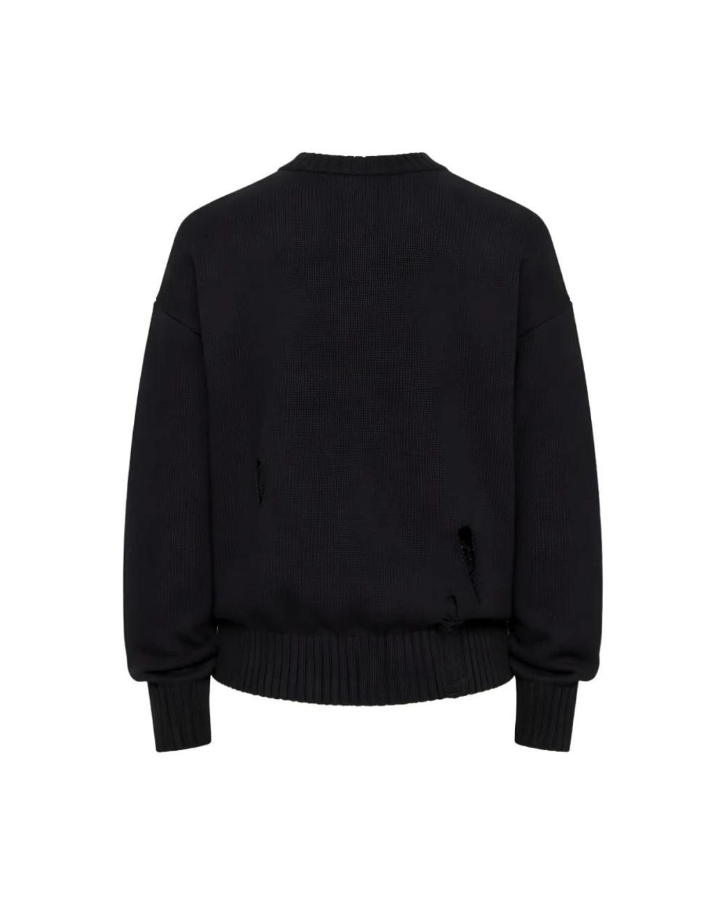Amiri Black Round-Neck Knitwear for men