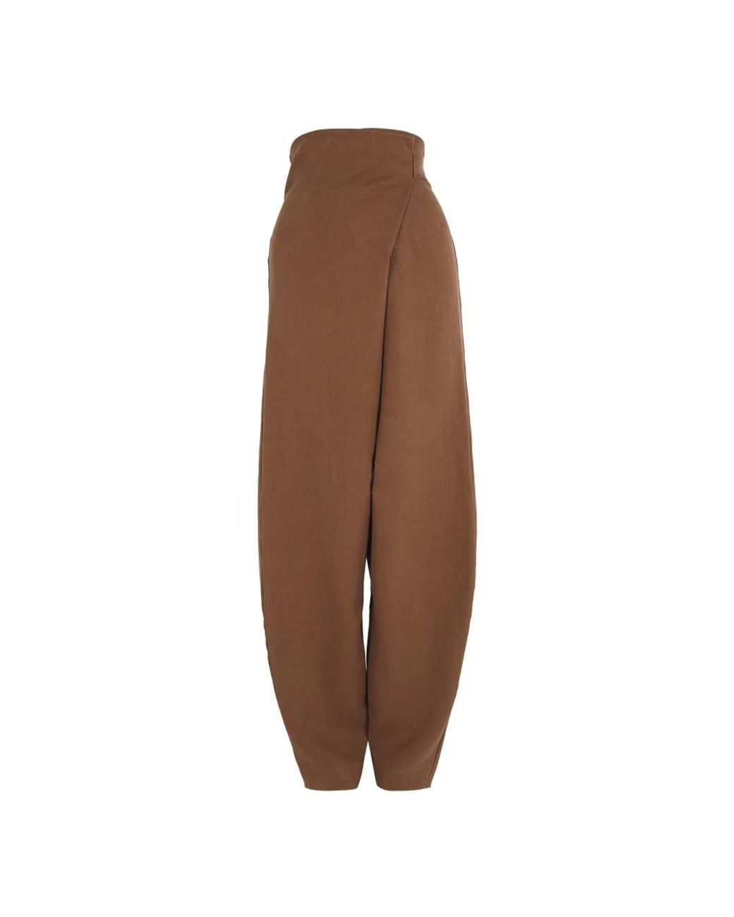 Cortana Brown Tapered Trousers