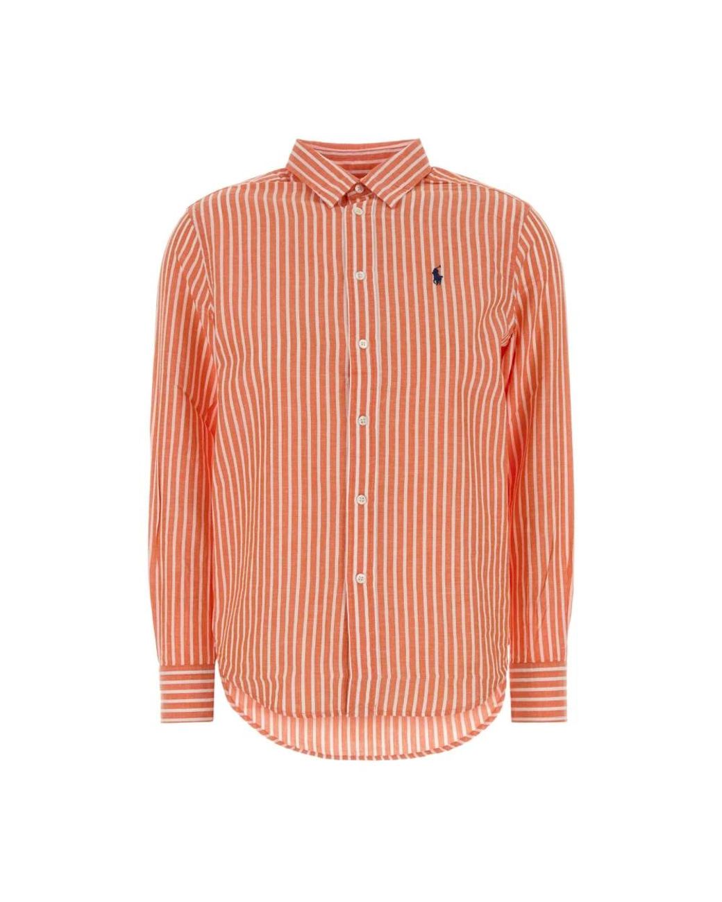 Polo Ralph Lauren Orange Casual Shirts