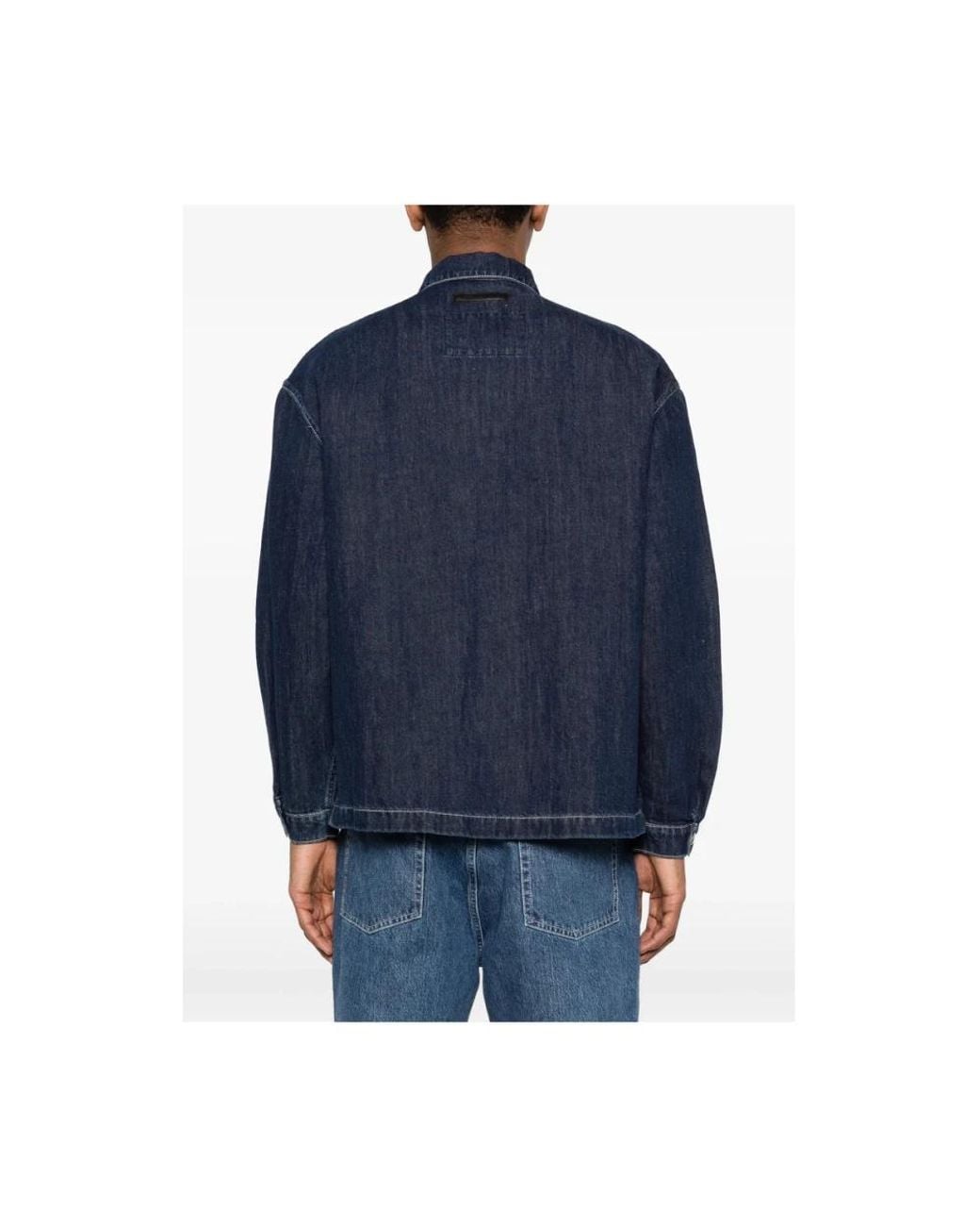 7 For All Mankind Blue Denim Shirts for men