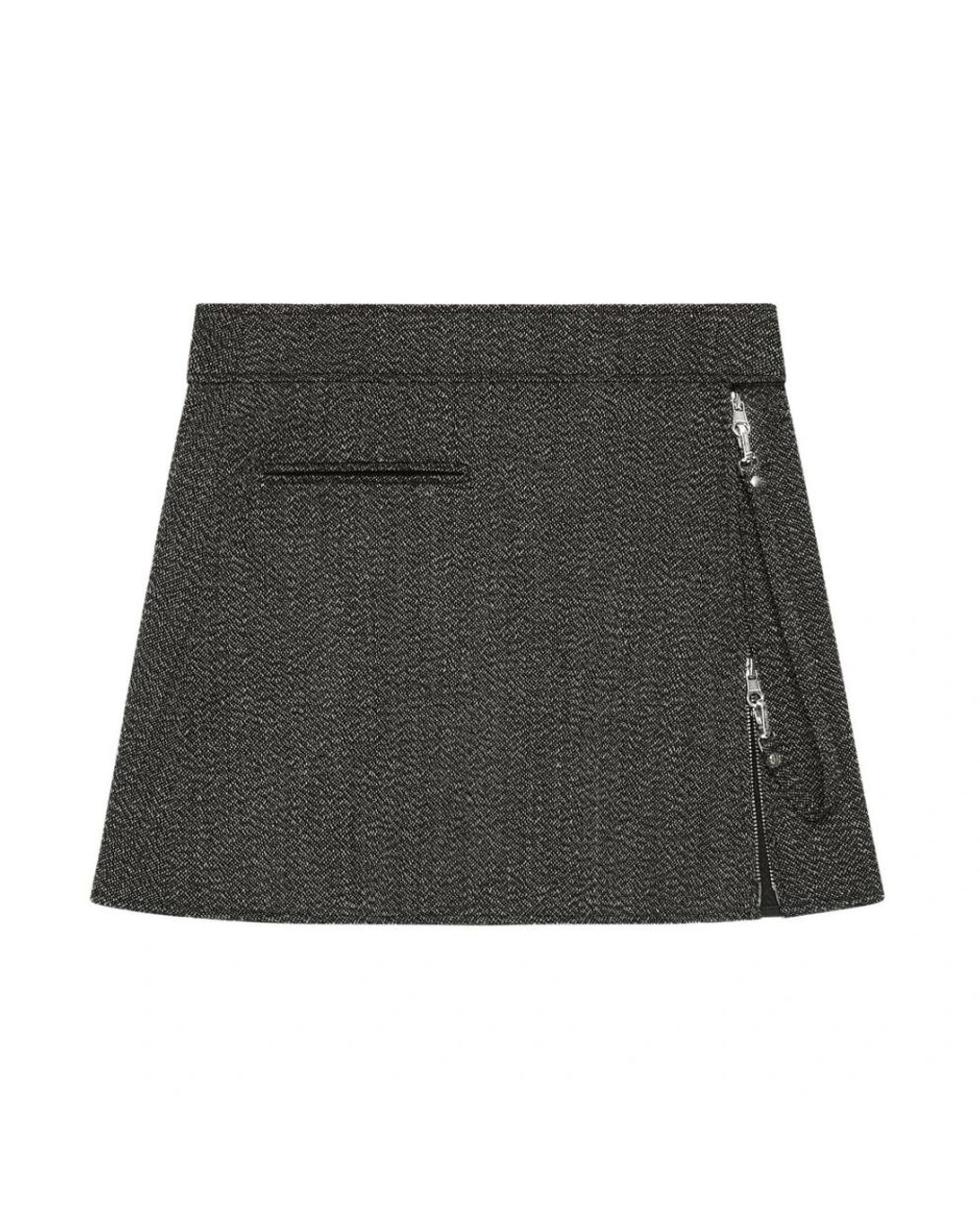 Courreges Gray Short Skirts