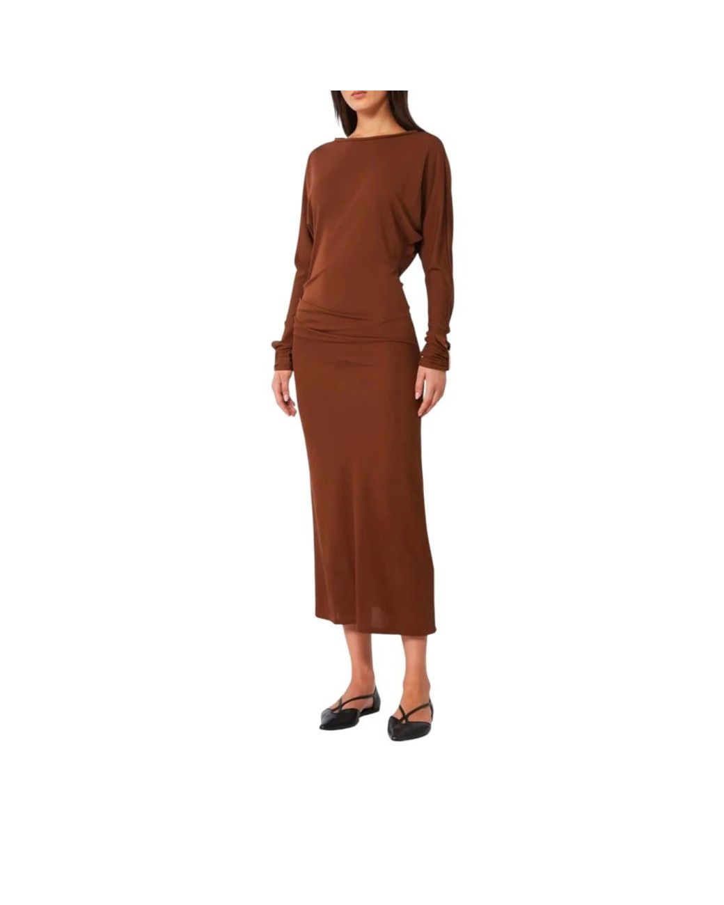 Max Mara Brown Midi Dresses