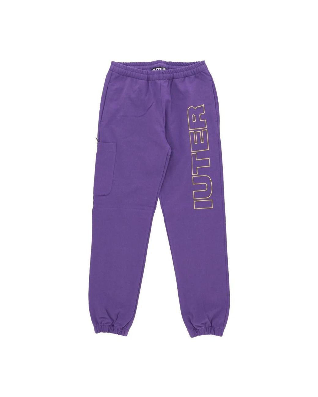 Iuter Purple Sweatpants for men