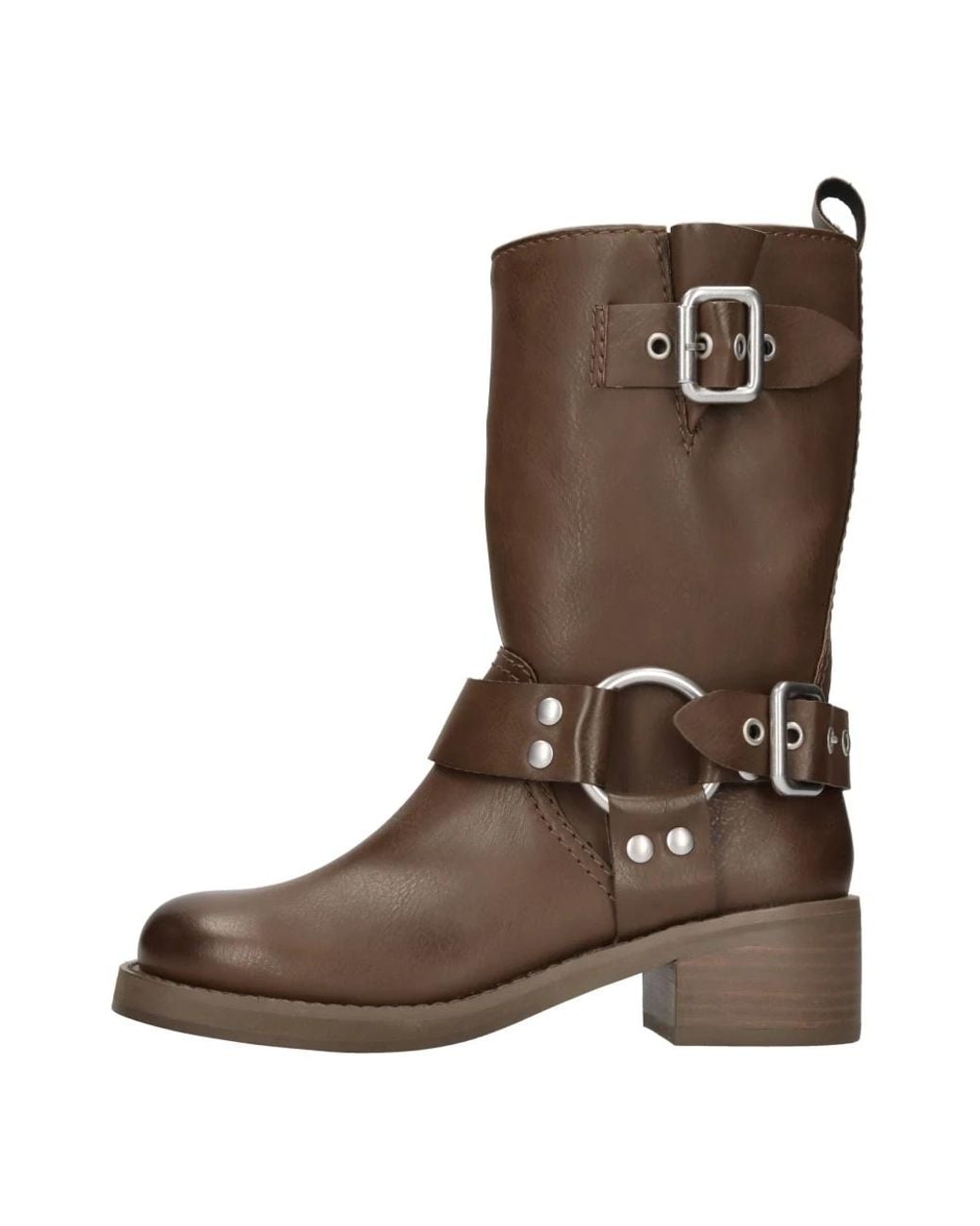 Steve Madden Brown Heeled Boots