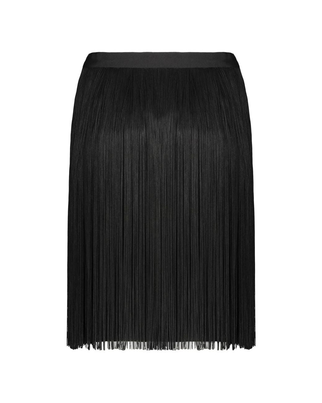 Alberta Ferretti Black Midi Skirts