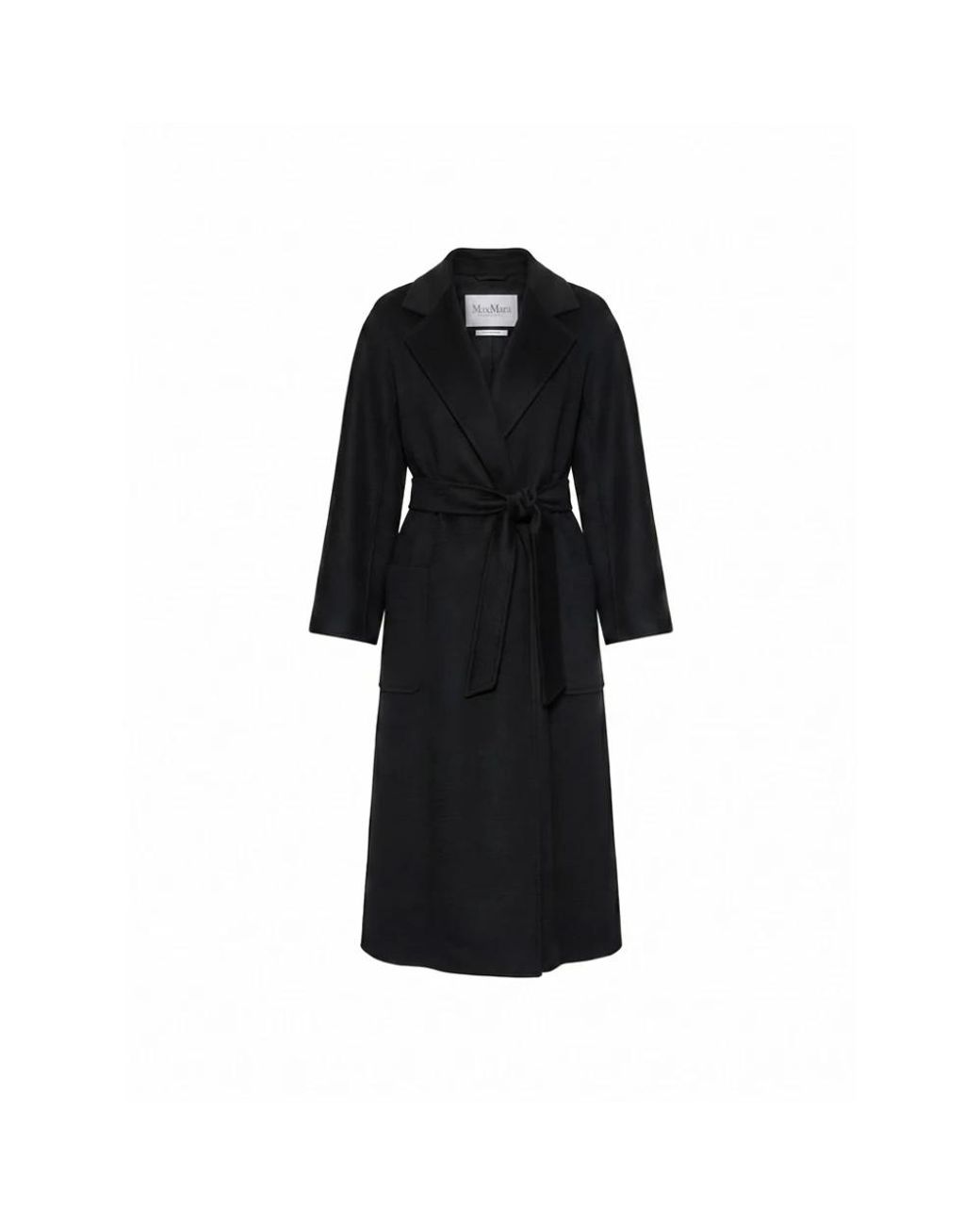 Max Mara Black Single-Breasted Coats