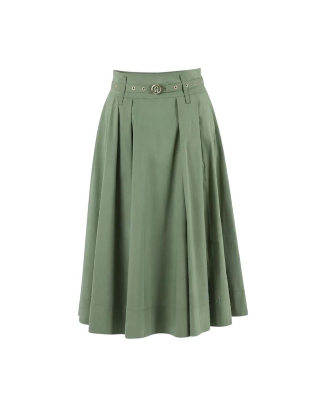 Liu Jo Green Midi Skirts